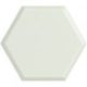Woodskin Bianco Hexagon Str. A 19,8x17,1 csempe