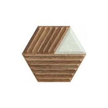 Woodskin Mix Hexagon Str. C 19,8x17,1 csempe