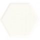Uniwersalny Heksagon White Str. Polysk 19,8x17,1