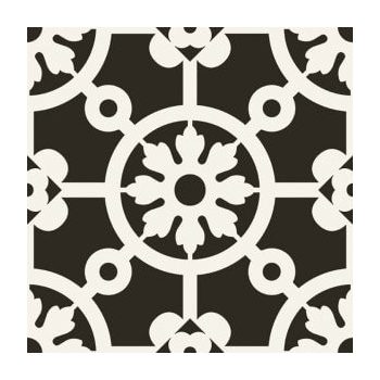 Paris Bercy Nero 20x20 padló 20PR00YNA