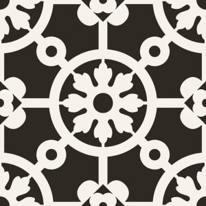 Paris Bercy Nero 20x20 padló 20PR00YNA