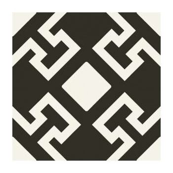 Paris Charonne Nero 20x20 padló 20PR00CNA 