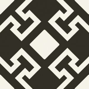 Paris Charonne Nero 20x20 padló 20PR00CNA 