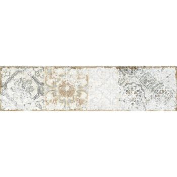 Soul White Decor 7,5x30 csempe