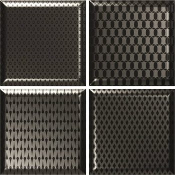   Baldocer Novel Diva Metallic - falicsempék Bronze - a képen 2x2 lap látható