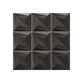 Realonda Delta Negro 33x33 csempe 