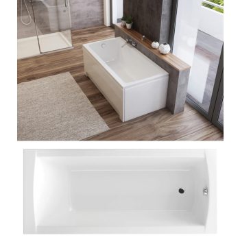 Viva egyenes akril kád