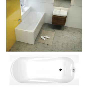 Sortiment egyenes akril kád