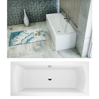 Noé egyenes akril kád