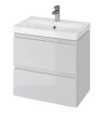 Cersanit Moduo alsó szekrény 60 mosdóval, fényes fehér S801-314-DSM