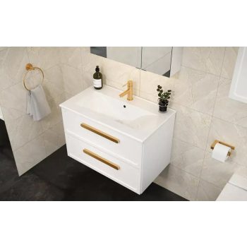 Tboss Finix 60 alsó szekrény mosdóval arany fogantyúval