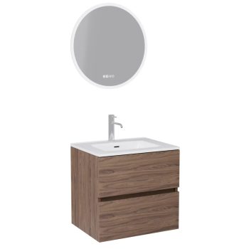   HD Aria Oak 60 komplett bútor fali mosdószekrénnyel és tükörrel