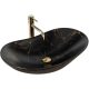 Mosdó Royal 60 Black Marble Matt REA-U7478
