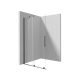 Walk-in, Deante Prizma tolóajtós walk-in, titán, 120 cm KTJ_D32R