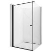 Nerva Black szögletes zuhanykabin