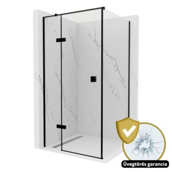 Ergon Black szögletes zuhanykabin
