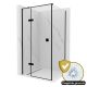 Ergon Black szögletes zuhanykabin