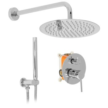 Zuhanyszett rejtett Lungo chrome + box REA-P8007