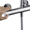 Zuhanyrendszer Hansgrohe Vernis Blend 200, 1 jet, EcoSmart, termosztáttal 26089000