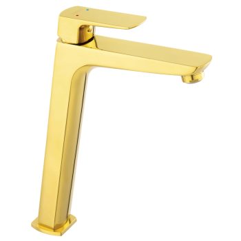 Mosdó csaptelep Vitto Gold Verdeline magasított BVI2LVLG