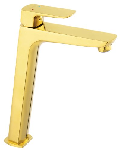 Mosdó csaptelep Vitto Gold Verdeline magasított BVI2LVLG