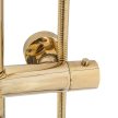 Zuhanyszett termosztátos Lungo Gold REA-P4114