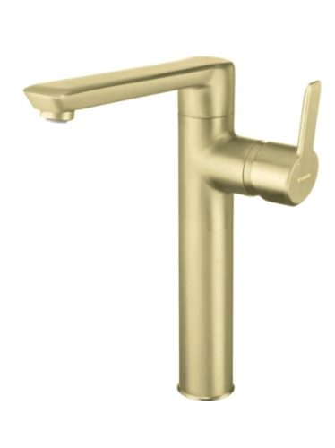 Mosdó csaptelep Deante Arnika magas, szálcsiszolt arany BQA_R20K