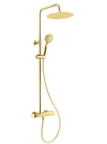 Zuhanyszett Deante Arnika zuhany csapteleppel, arany NAC_Z1QK