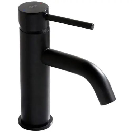 Mosdó csaptelep Lungo Black Low REA-B4102