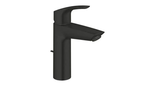 Mosdó csaptelep Grohe Eurosmart egykaros, leeresztő nélkül, M matt fekete 233242433