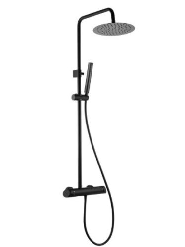 Zuhanyszett, Deante Arnika zuhanyszett zuhany csapteleppel, fekete