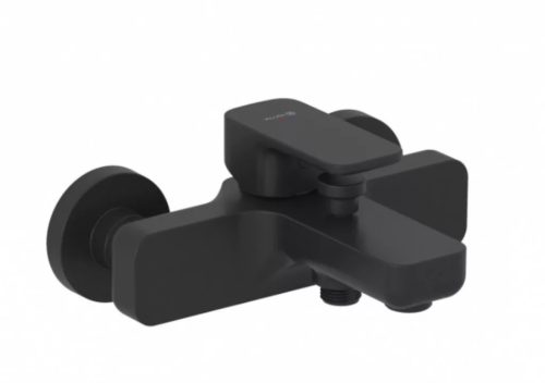 Kád csaptelep Kludi Renon egykaros zuhanyváltóval, matt fekete 426913975