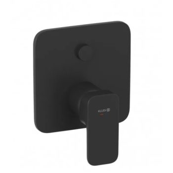   Kád csaptelep Kludi Renon falon belüli egykaros 2 fogyasztóhoz, matt fekete 427593975