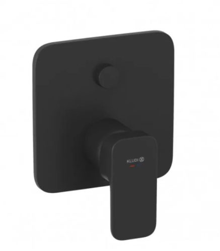 Kád csaptelep Kludi Renon falon belüli egykaros 2 fogyasztóhoz, matt fekete 427593975