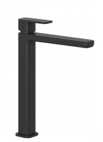 Mosdó csaptelep Kludi Renon magasított leeresztő nélkül, matt fekete 422983975