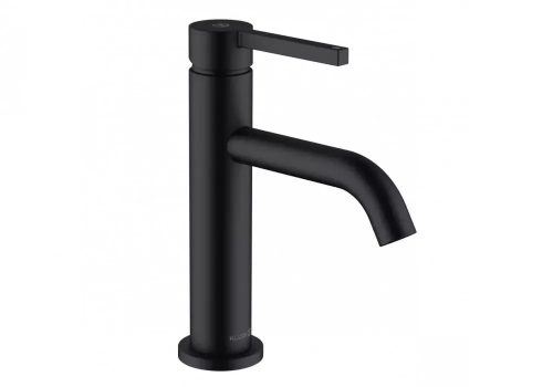 Mosdó csaptelep Kludi Nova Fonte Pura egykaros push-open leeresztőszeleppel, matt fekete 202883915