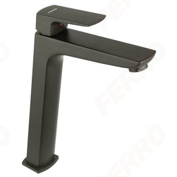 Mosdó csaptelep Ferro Vitto Verdeline Gun Metal BVI2LVLGM