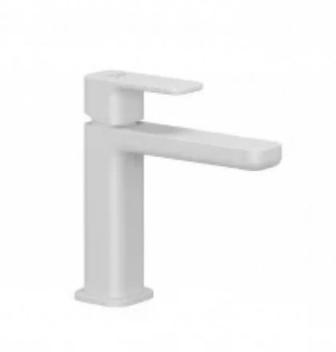 Mosdó csaptelep Kludi Renon 110 egykaros Push-Open leeresztővel, matt fehér 422885375