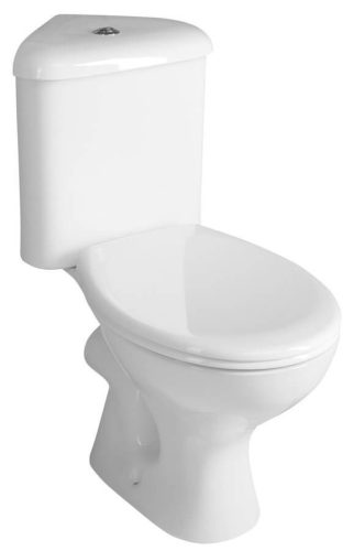 Wc Clifton kombi alsó/hátsó kifolyású, tartállyal, tető nélkül 36,7x74,7cm FS1PK