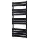Radiátor HD Demos Black törölközőszárító, matt fekete 1200x600 mm