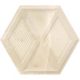 Illusion Beige Hex. Str. Polysk 19,8X17,1 csempe