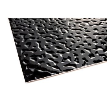 JP Decor waved wall panel – METALLIC PIANO BLACK