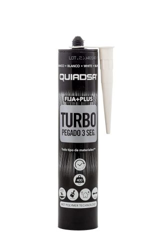JP Decor Quiadsa FIJA+PLUS turbo ragasztó fehér 290 ml