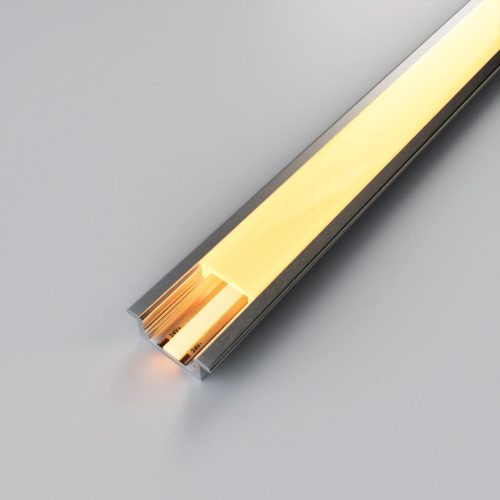 JP Decor rejtett világításos alumínium profil komplett - LED szalaggal, opál búrával